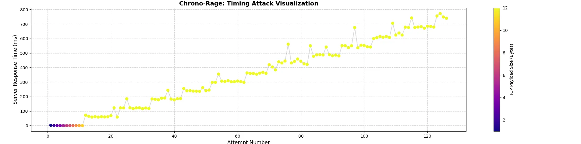 timing attack visualization